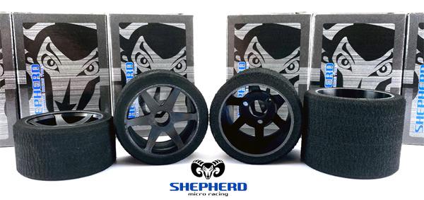 Shepherd Micro Racing Neue Mossgummireifen 1/12