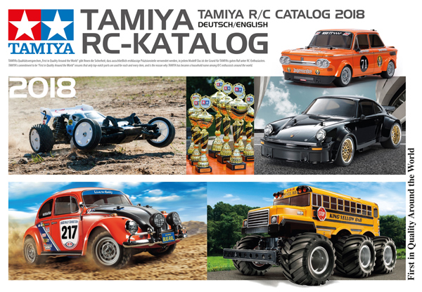 Tamiya TAMIYA RC-Katalog 2018 DE/EN