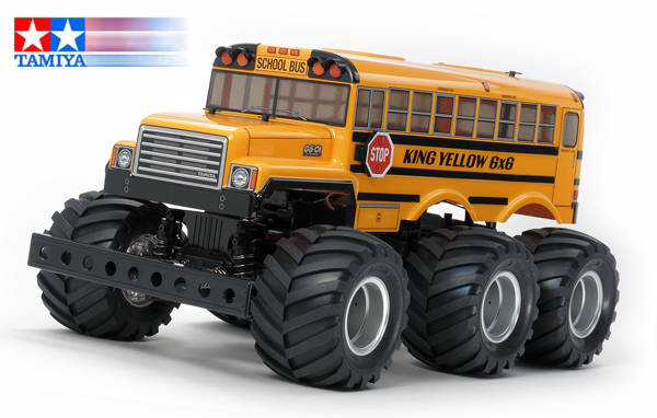 Tamiya King Yellow 6x6 Bus (G6-01)