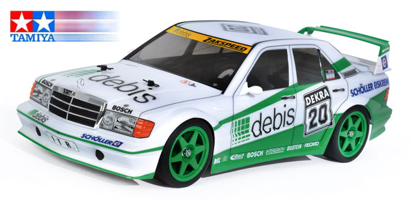 Tamiya MB 190E debis Zakspeed TT-01E