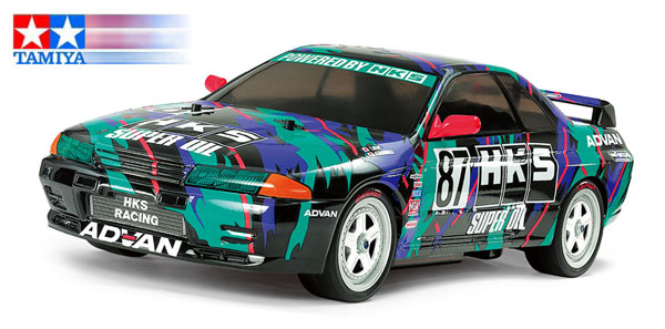 Tamiya HKS Skyline GT-R Gr.A (TT-01E)