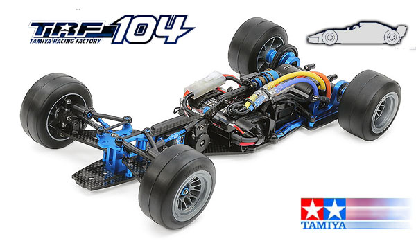 Tamiya 1:10 RC TRF104 Chassis Kit
