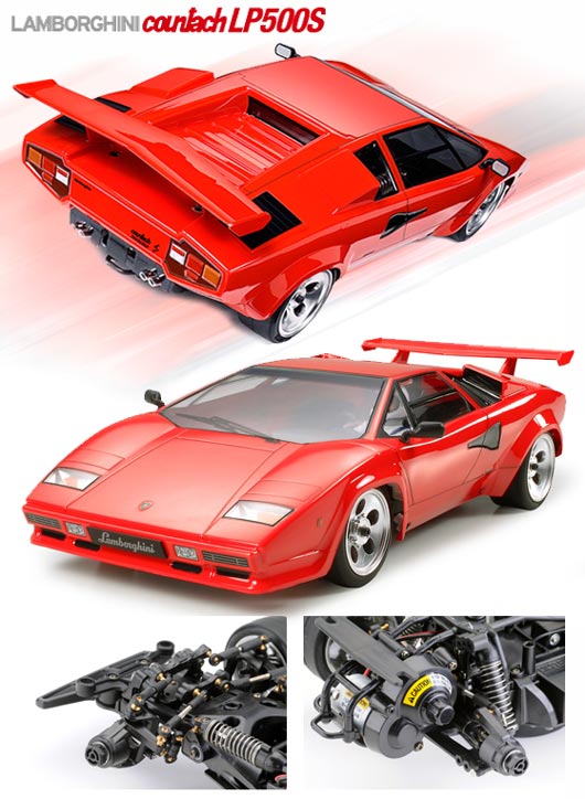 Tamiya Lamborghini Countach LP500s