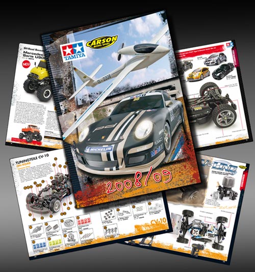 Tamiya Der neue RC-Katalog 2008/09 ist da.