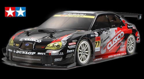 Tamiya Subaru Impreza Cusco Dunlop