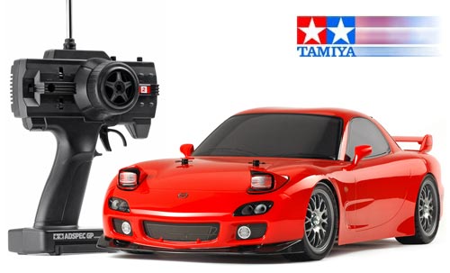 Tamiya XBS Mazda RX-7 red