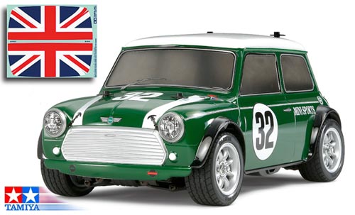 Tamiya Mini Cooper finished body