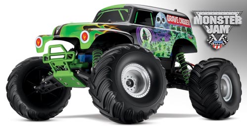 Multiplex/Traxxas Grave Digger 2WD Monstertruck