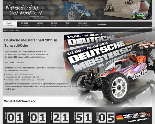 Veranstaltung DM OR8 2011 Schwedt/Oder