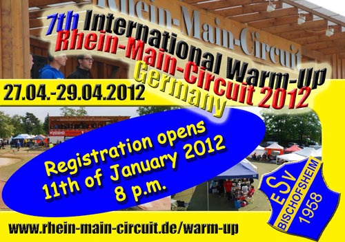 Veranstaltung 7th Intern. Warm-Up 2012
