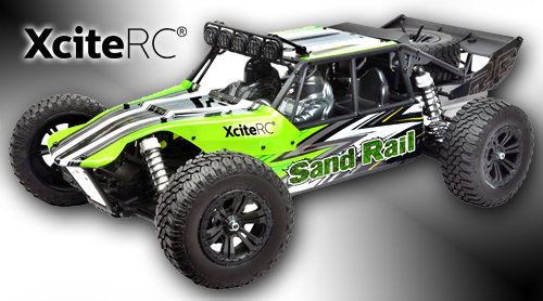 XciteRC Sand Rail 4WD BL RTR 1:8
