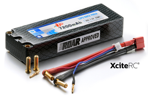 XciteRC Lipo 7200mAh 7,4V 80C EFRA Legal