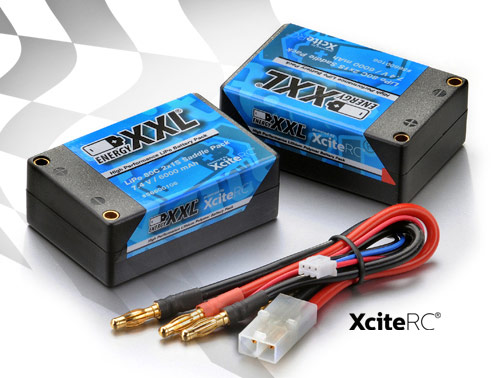 XciteRC LiPo energyXXL Saddle Pack