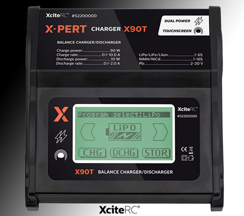 XciteRC X-PERT Charger X90 Touch