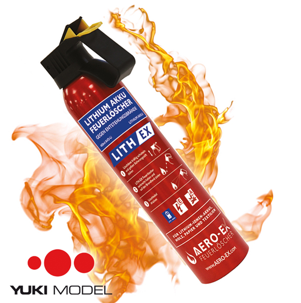 YUKI MODEL Lith-EX AVD-Feuerlscher